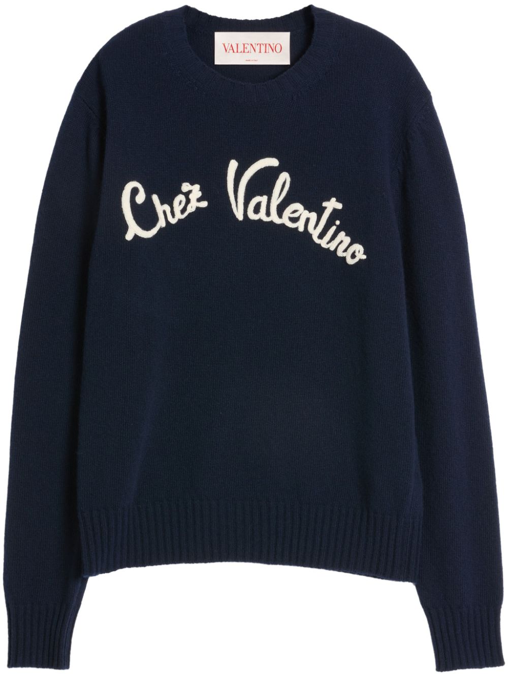 VKC33LAR8D51 CHEZ VALENTINO 울 스웨터